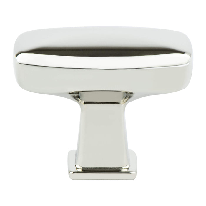 Subtle Surge Polished Nickel Knob