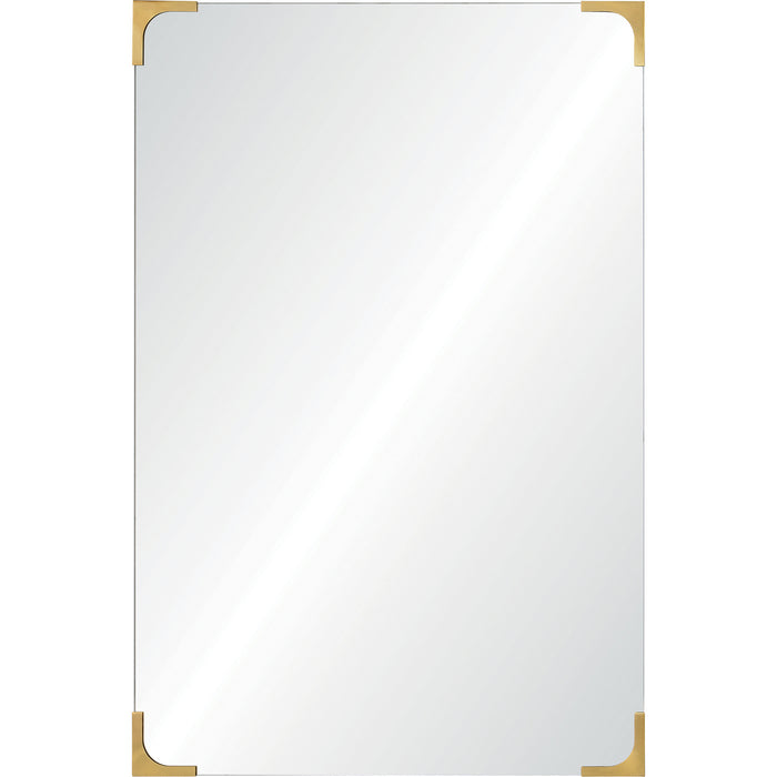 Renwil - MT2418 - Mirror - Eros - Clear,Antique Brass