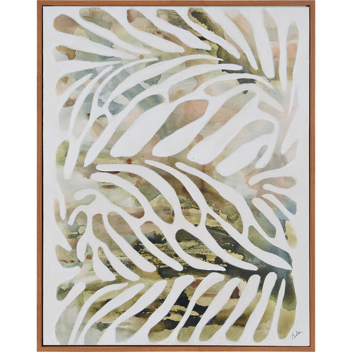 Renwil - OL2010 - Canvas Art - Pristina - Champagne Silver
