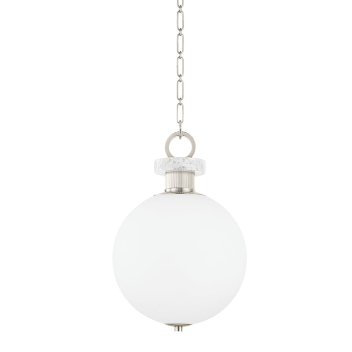 Corbett Lighting - 395-13-BN - One Light Pendant - Haru - Burnished Nickel