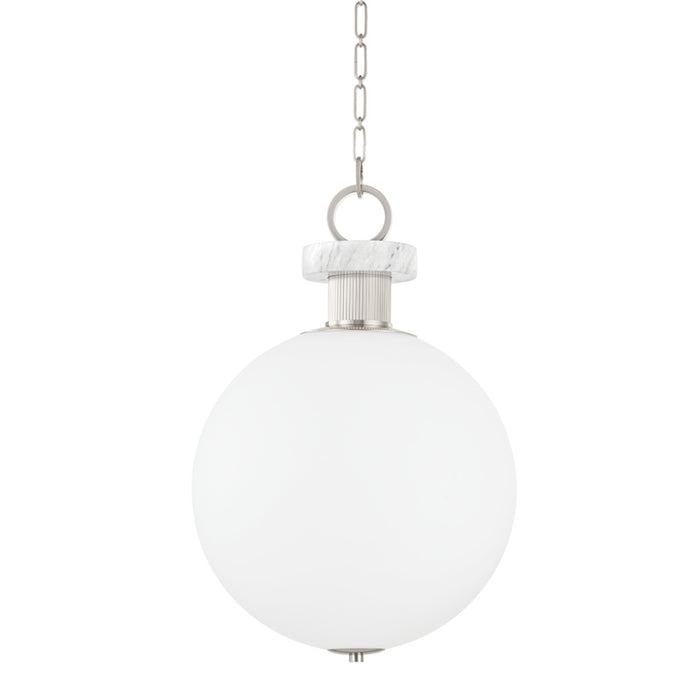 Corbett Lighting - 395-18-BN - One Light Pendant - Haru - Burnished Nickel