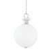Corbett Lighting - 395-18-BN - One Light Pendant - Haru - Burnished Nickel