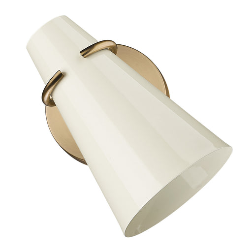 Golden - 2122-1W MBS-GE - One Light Wall Sconce - Reeva - Modern Brass