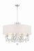 Crystorama - 6628-CH-CL-MWP - Eight Light Chandelier - Othello - Polished Chrome