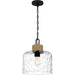 Quoizel - BTC1512MBK - One Light Mini Pendant - Baltic - Matte Black