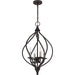 Quoizel - DUP2816OZ - Four Light Pendant - Dupont - Old Bronze