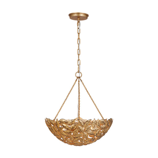 Visual Comfort Studio - AP1193ADB - Three Light Pendant - Kelan - Antique Gild