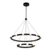 Kuzco Lighting - CH63436-BK - LED Chandelier - Rezz - Black