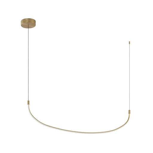 Kuzco Lighting - LP89048-BG - LED Pendant - Talis - Brushed Gold
