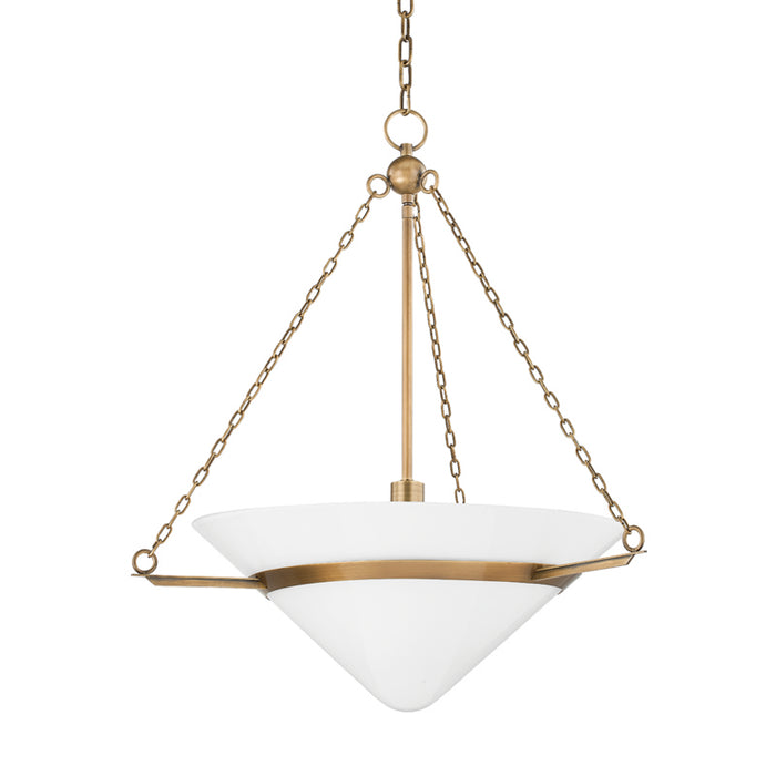 Troy Lighting - F8327-PBR - One Light Pendant - Amador