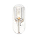 Alora - WV338101PNCC - One Light Vanity - Lucian - Clear Crystal/Polished Nickel