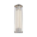 Alora - WV339112PNCR - LED Vanity - Sabre - Polished Nickel/Ribbed Glass