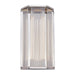 Alora - WV339216PNCR - LED Vanity - Sabre - Polished Nickel/Ribbed Glass