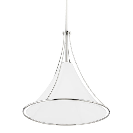 Mitzi - H645701L-PN - One Light Pendant - Madelyn - Polished Nickel