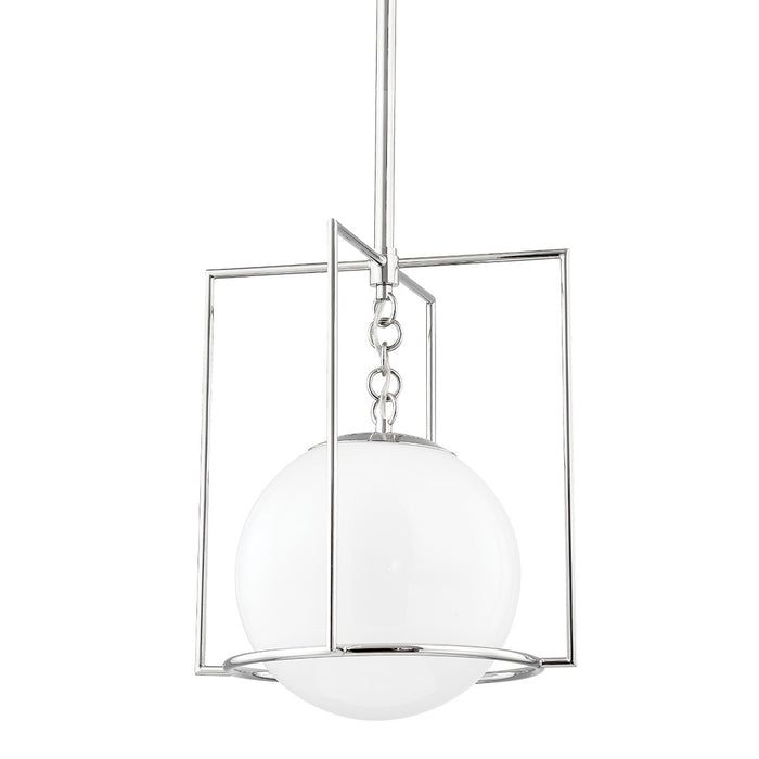 Mitzi - H648701S-PN - One Light Pendant - Frankie - Polished Nickel