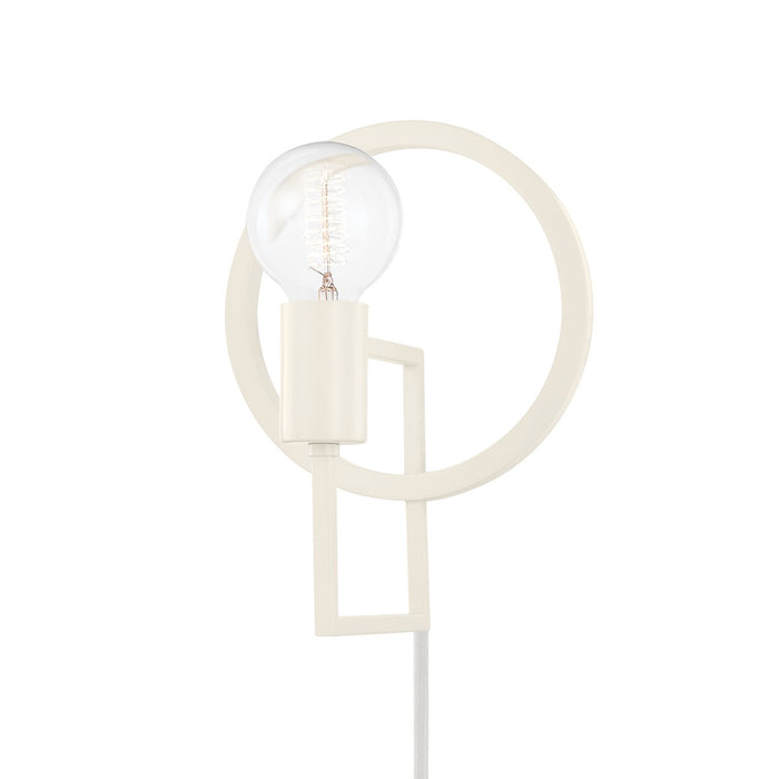 Mitzi - HL637201-SCR - One Light Wall Sconce - Tory - Soft Cream