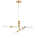 Maxim - 26374CLNAB - LED Flush Mount Convertible - Equilibrium - Natural Aged Brass