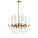 Maxim - 38405CLHR - Eight Light Chandelier - Divine - Heritage