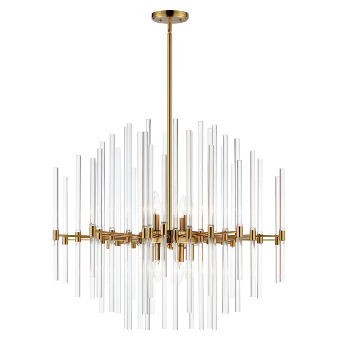 Maxim - 38406CLHR - Eight Light Chandelier - Divine - Heritage