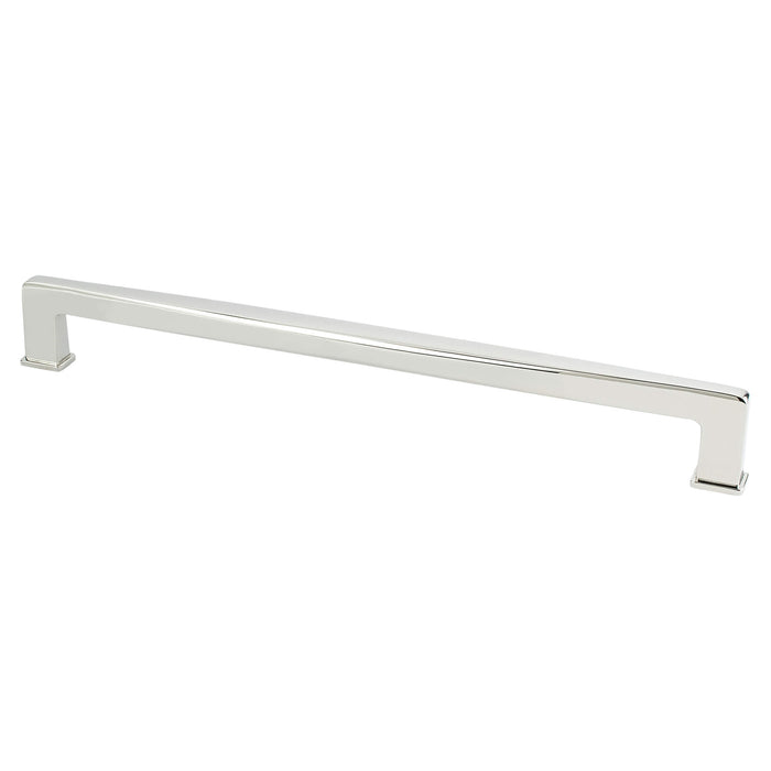 Subtle Surge 12 inch CC Polished Nickel Appliance Pull