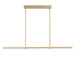 ET2 - E21357-GLD - LED Linear Pendant - Dorian - Gold