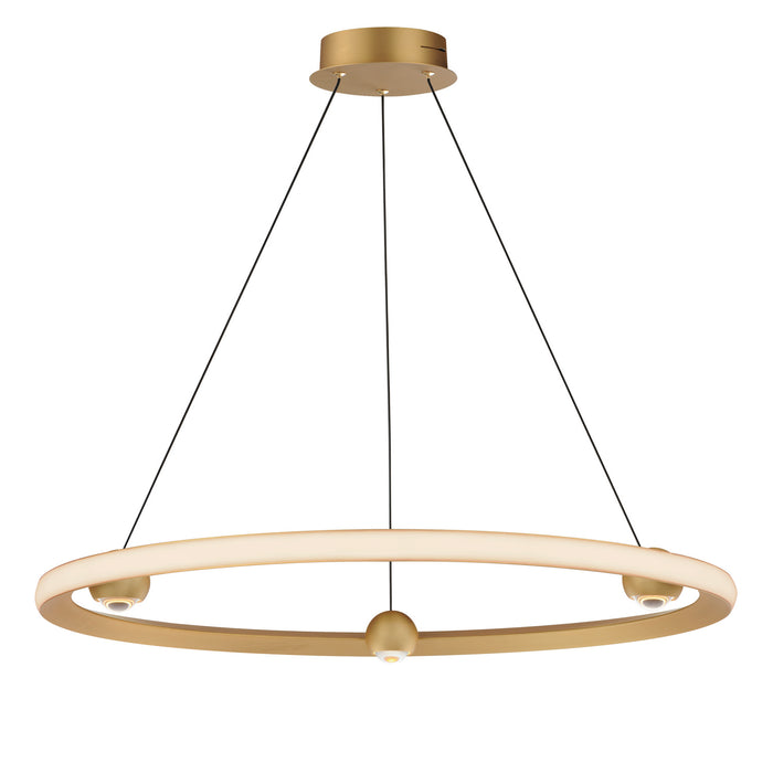 ET2 - E23513-GLD - LED Pendant - Nodes - Gold