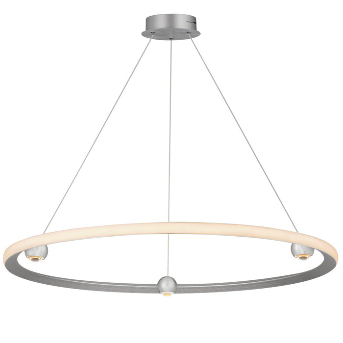 ET2 - E23514-AL - LED Pendant - Nodes - Brushed Aluminum