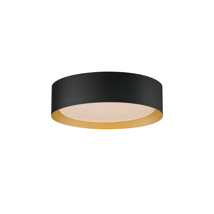 ET2 - E51012-BKGLD - LED Flush Mount - Echo - Black / Gold