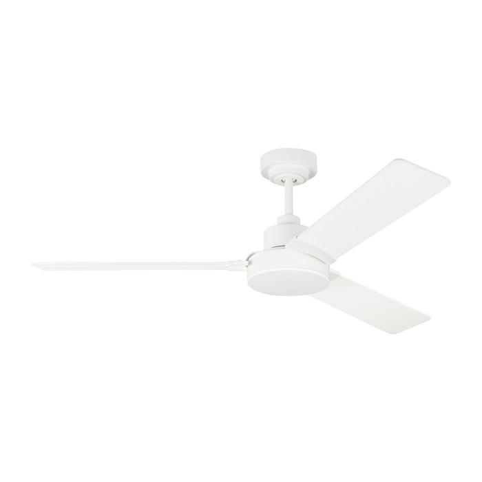 Generation Lighting. - 3JVR52RZW - 52"Ceiling Fan - Jovie - Matte White