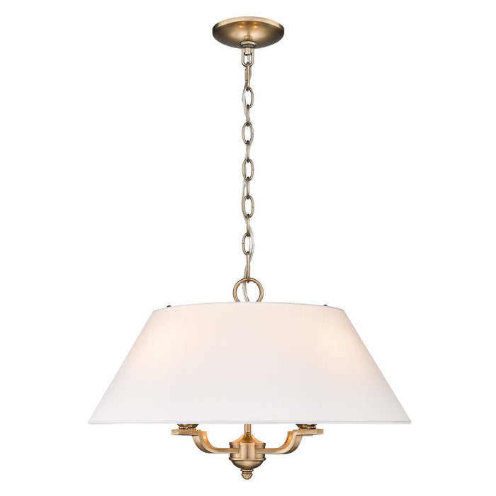 Golden - 3078-4P MBS-IL - Four Light Pendant - Coretta - Modern Brass