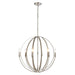 ELK Home - 81466/6 - Six Light Chandelier - Rotunde - Beechwood