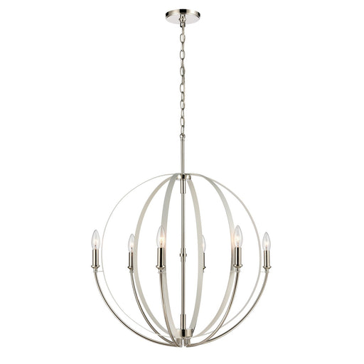 ELK Home - 81476/6 - Six Light Chandelier - Rotunde - Matte White