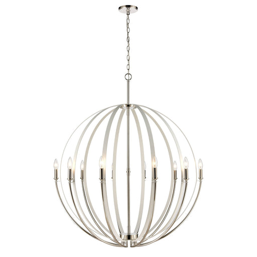 ELK Home - 81477/10 - Ten Light Chandelier - Rotunde - Matte White