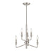 ELK Home - 81528/3+3 - Six Light Chandelier - Saginaw - Satin Nickel