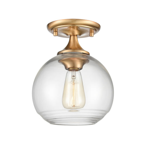 ELK Home - 81565/1 - One Light Semi Flush Mount - Angie - Satin Brass