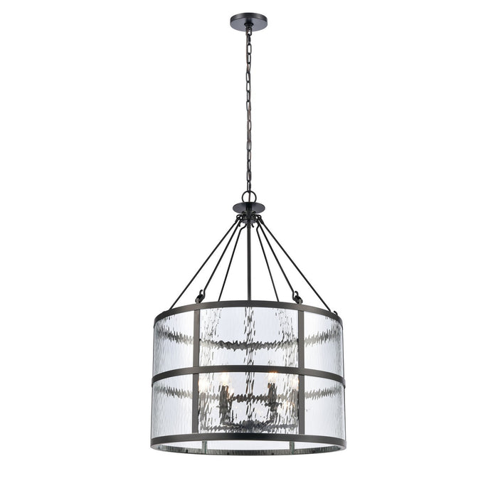 ELK Home - 82078/6 - Six Light Pendant - Solace - Matte Black