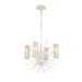 ELK Home - 82086/4 - Four Light Chandelier - Sea Urchin - White Coral