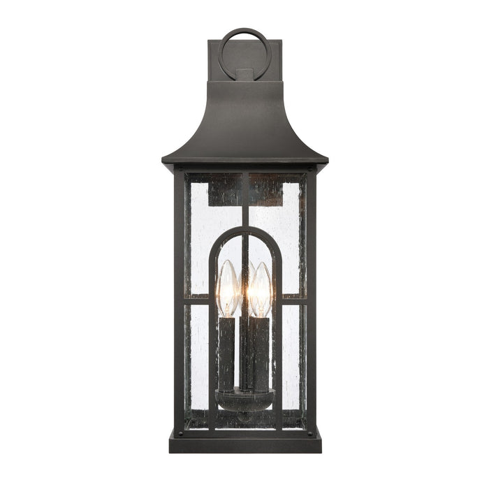 ELK Home - 89603/3 - Three Light Outdoor Wall Sconce - Triumph - Textured Black