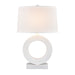 ELK Home - H0019-9524 - One Light Table Lamp - Around the Edge - Dry White