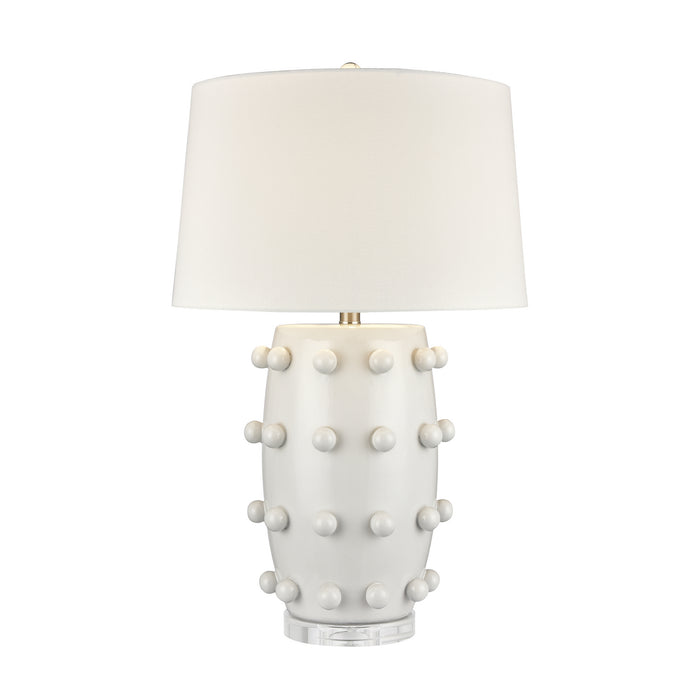 ELK Home - H0019-9501 - One Light Table Lamp - Torny - White Glazed