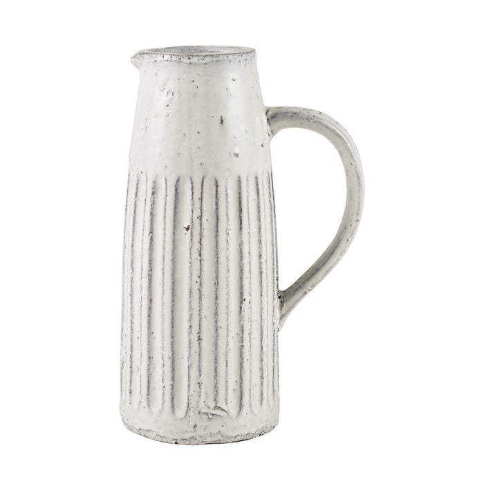 ELK Home - S0017-8210 - Vase - Muriel - Aged White Glazed