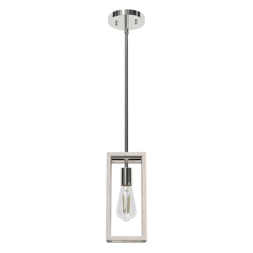 Hunter - 19110 - One Light Mini Pendant - Squire Manor - Chrome