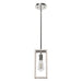 Hunter - 19110 - One Light Mini Pendant - Squire Manor - Chrome