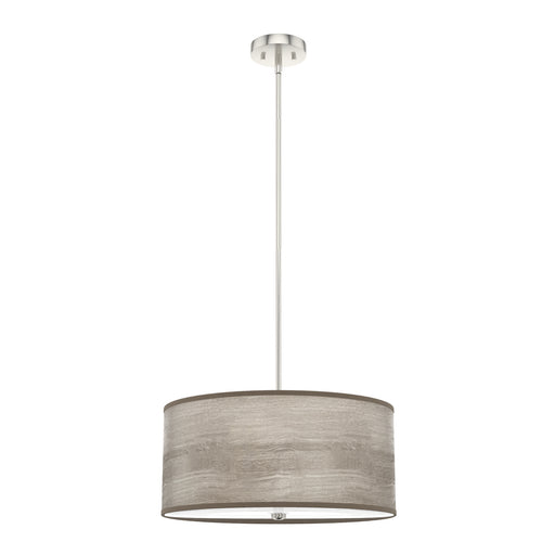 Hunter - 19379 - Three Light Pendant - Solhaven - Light Grey Oak