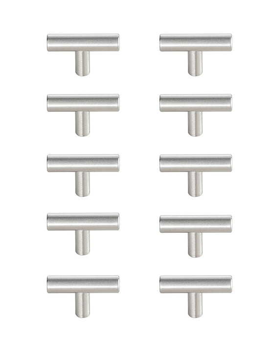 Elegant Lighting - PL400-1-NK-10PK - Bar Pull Multipack (set of 10) - Quinn - Brushed Nickel