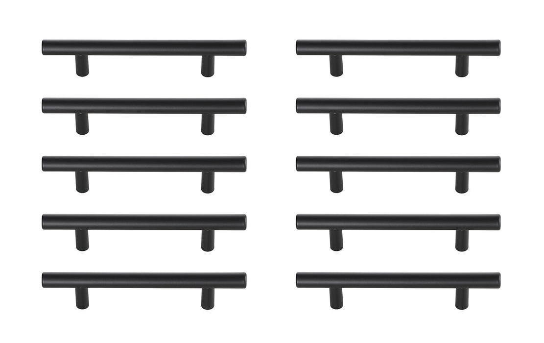 Elegant Lighting - PL400-4-MB-10PK - Bar Pull Multipack (set of 10) - Quinn - Matte Black