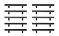 Elegant Lighting - PL400-4-MB-10PK - Bar Pull Multipack (set of 10) - Quinn - Matte Black