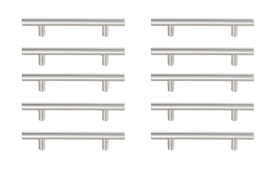 Elegant Lighting - PL400-4-NK-10PK - Bar Pull Multipack (set of 10) - Quinn - Brushed Nickel