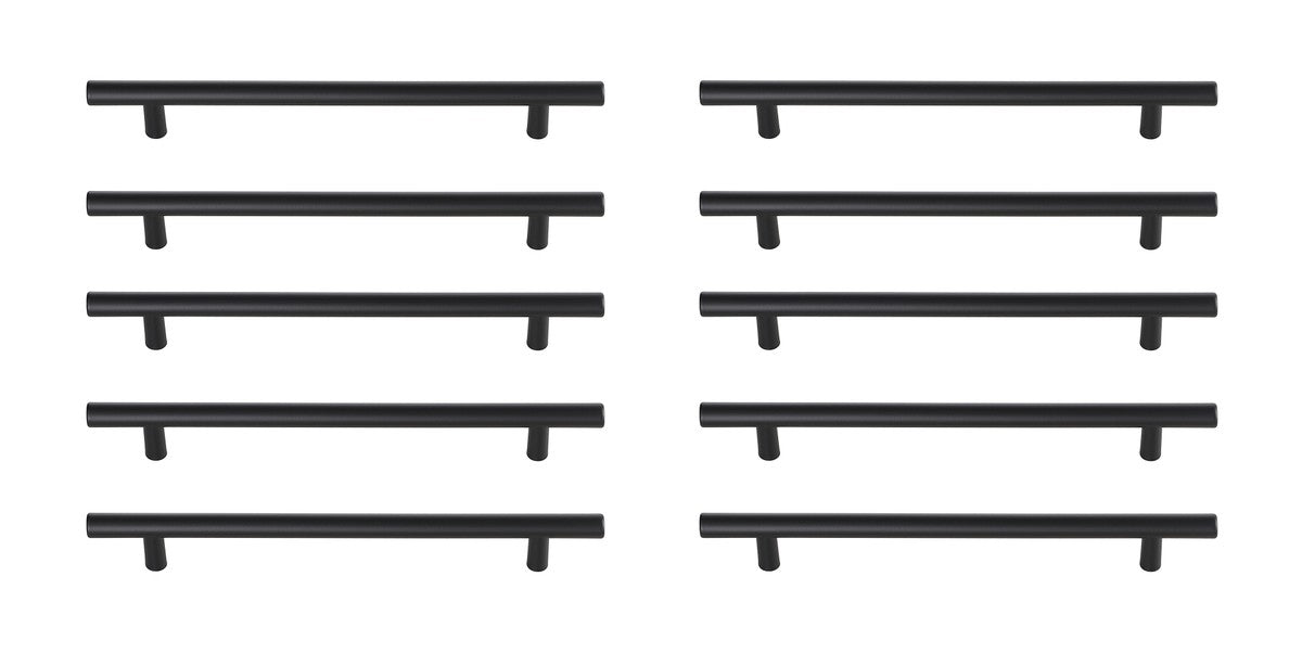 Elegant Lighting - PL400-7-MB-10PK - Bar Pull Multipack (set of 10) - Quinn - Matte Black