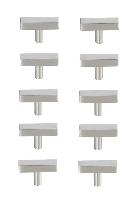 Elegant Lighting - PL402-1-NK-10PK - Bar Pull Multipack (set of 10) - Dior - Brushed Nickel